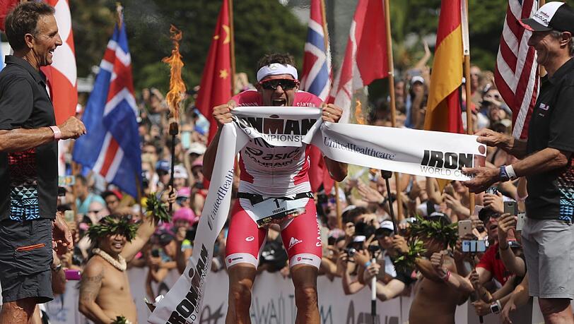 Jan Frodeno hat auf Hawai seinen Titel verteidigt. Jan Frodeno hat auf Hawai seinen Titel verteidigt.