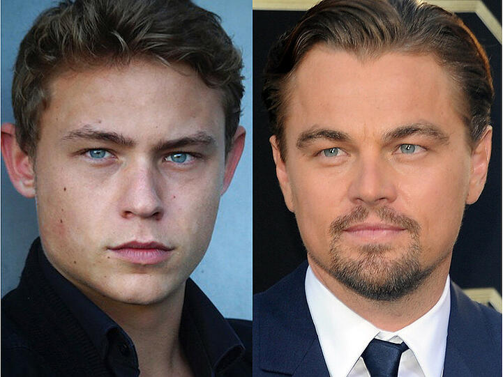 Sie könnten Brüder sein: Dennis Mojen (l.) und Leonardo DiCaprio