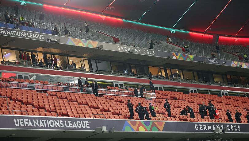 Ein Unfall hat das Nations-League-Finale überschattet.