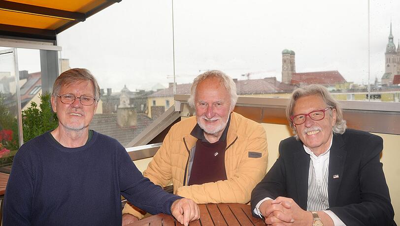 Auf ihrer Webseite "Münchner Zeitensprünge" sammeln sie historische Fakten über München: Gerhard Willhalm, Roland Krack und Rudi Hartbrunner (v.l.). Auf ihrer Webseite "Münchner Zeitensprünge" sammeln sie historische Fakten über München: Gerhard Willhalm, Roland Krack und Rudi Hartbrunner (v.l.).