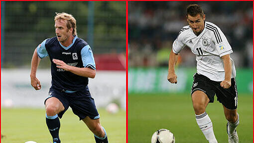 123 Länderspiele, 64 Treffer: Miroslav Klose (links) jagt den Rekord von Gerd Müller (68 Tore) und denkt wie Bierofka noch lange nicht ans Aufhören. 123 Länderspiele, 64 Treffer: Miroslav Klose (links) jagt den Rekord von Gerd Müller (68 Tore) und denkt wie Bierofka noch lange nicht ans Aufhören.