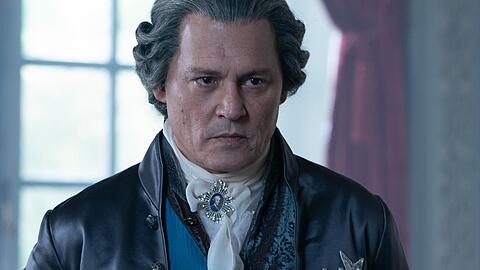 Johnny Depp verkörpert in "Jeanne du Barry" den französischen König Ludwig XV. (1710-1774).