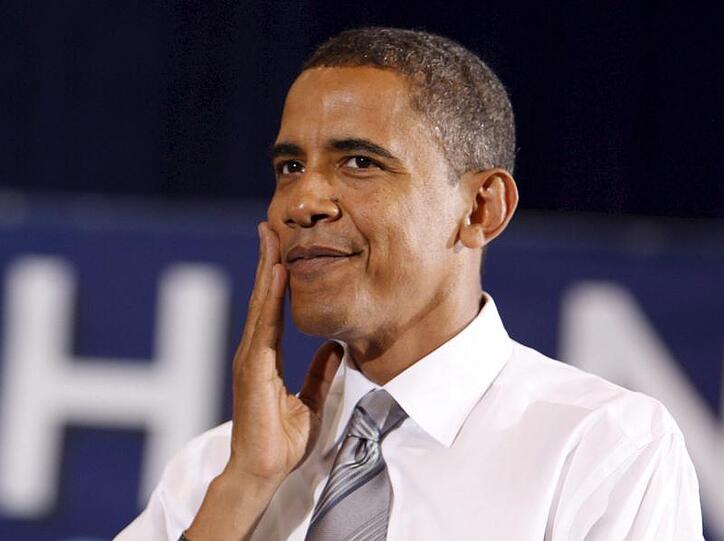 Barack Obama wird mit hoher Wahrscheinlichkeit der erste schwarze Präsident der USA werden.