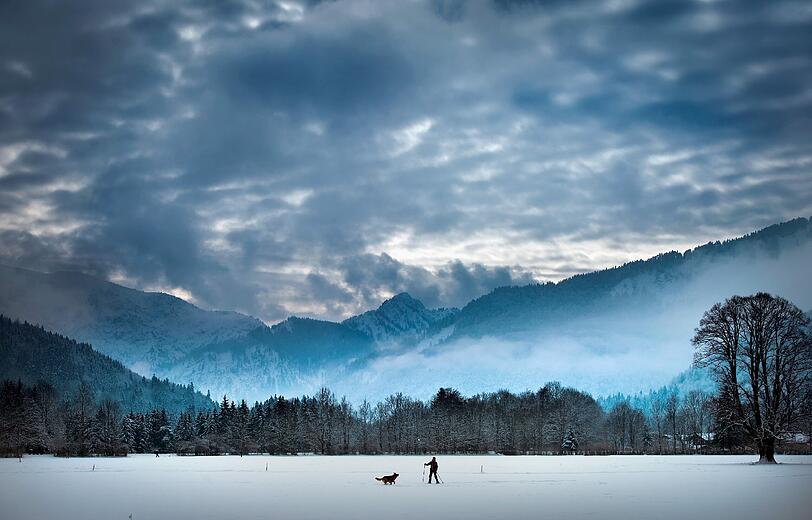 Mit dem vielen Neuschnee ...