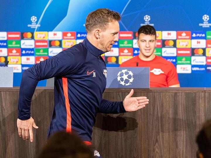 Mit RB auf dem Sprung Richtung Gruppensieg: Leipzig-Coach Julian Nagelsmann.