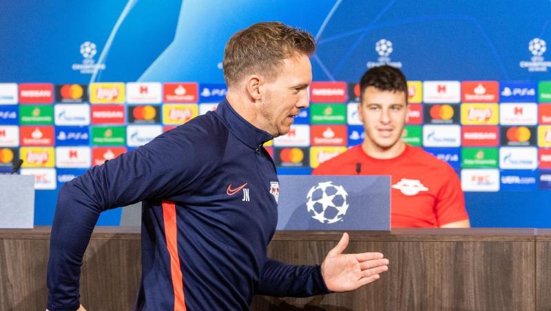 Mit RB auf dem Sprung Richtung Gruppensieg: Leipzig-Coach Julian Nagelsmann. Mit RB auf dem Sprung Richtung Gruppensieg: Leipzig-Coach Julian Nagelsmann.