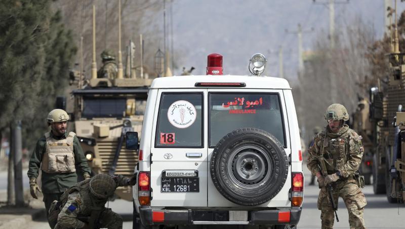 Britische Soldaten Anfang März bei einem Einsatz in Kabul. Britische Soldaten Anfang März bei einem Einsatz in Kabul.