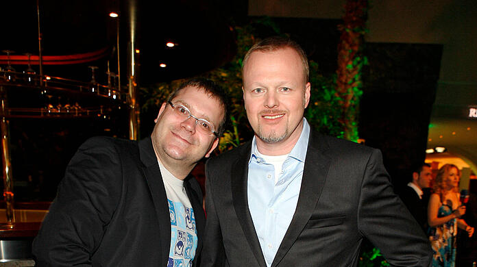 Elton und sein Entdecker Stefan Raab