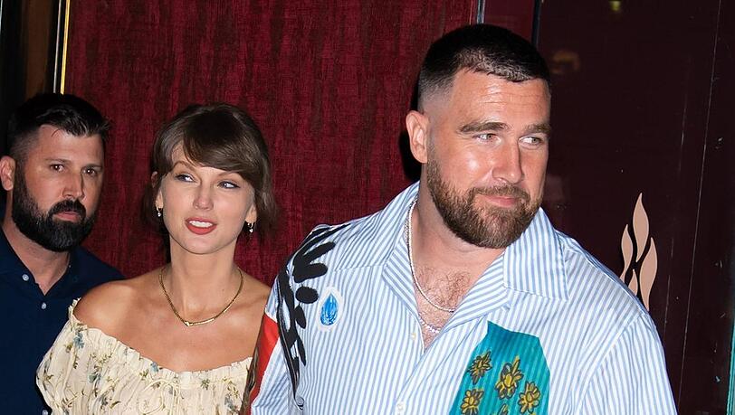 Travis Kelce, der Ehemann von Taylor Swift, wurde offenbar Opfer eines Betrugs. Travis Kelce, der Ehemann von Taylor Swift, wurde offenbar Opfer eines Betrugs.