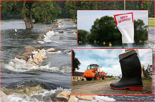 Das Hochwasser in Deutschland: Dramatische und kuriose Bilder zum Durchklicken