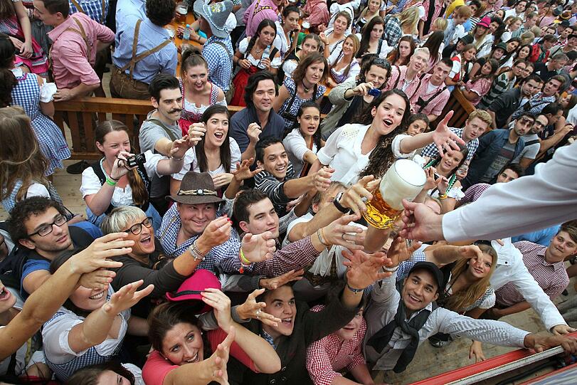 Weitere Bilder vom Wiesn-Auftakt.