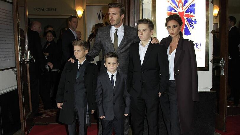 Wirkt positiv auf das andere Geschlecht: die Familie Beckham Wirkt positiv auf das andere Geschlecht: die Familie Beckham