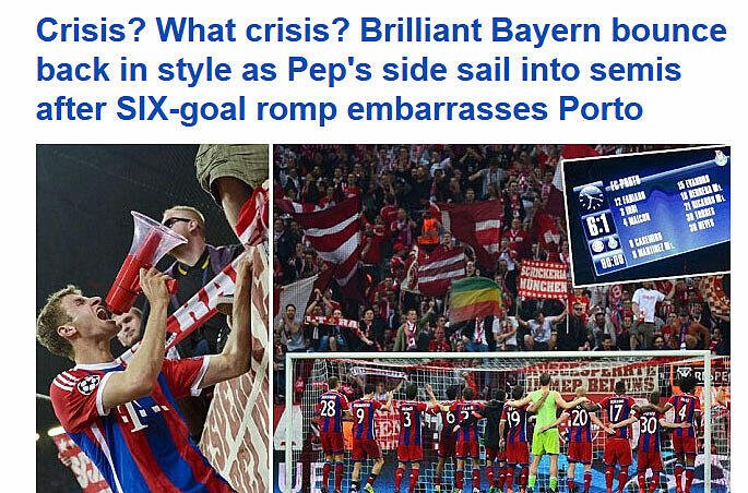 "Krise? Welche Krise?": Schreibt Daily Mail