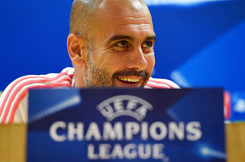Bayern-Trainer Pep Guardiola: "20 Jahren im selben Verein zu trainieren, ist fast unmöglich. Ob ich das könnte? Keine Chance. Das wäre doch langweilig für die Leute."