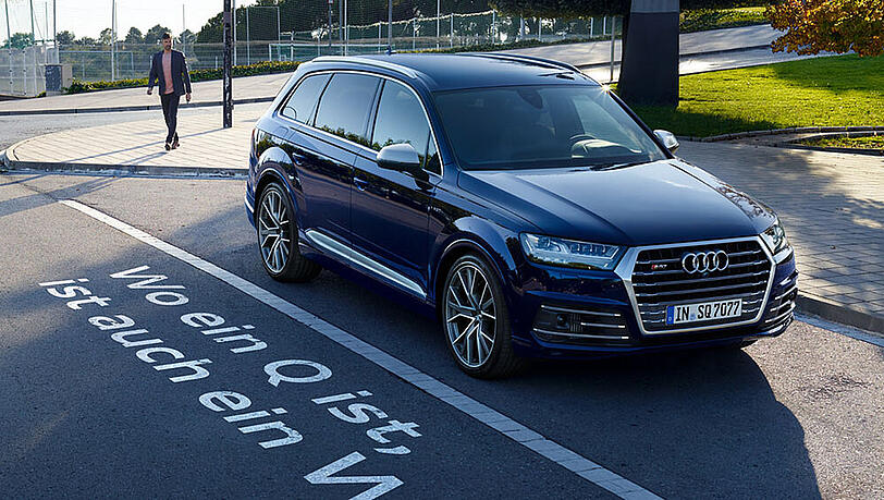 Ein Mitglied der großen Q-Familie von Audi: der SQ7 Ein Mitglied der großen Q-Familie von Audi: der SQ7