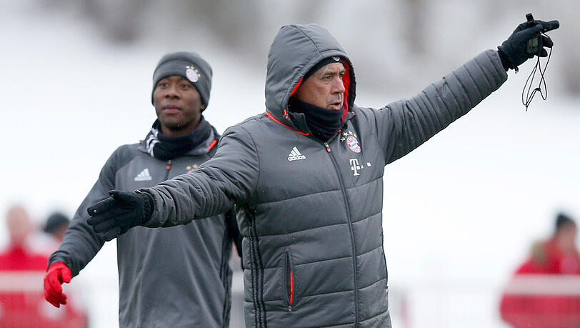Seit Saisonbeginn Bayerntrainer: Carlo Ancelotti. Seit Saisonbeginn Bayerntrainer: Carlo Ancelotti.