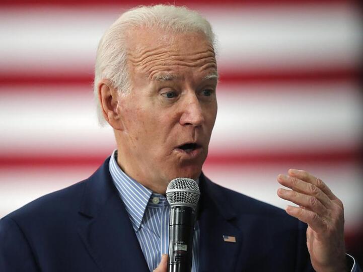 Biden war als Hoffnungsträger ins Rennen um die Präsidentschaftskandidatur der Demokraten gestartet, hat sich bei den bisherigen Vorwahlen aber nicht durchsetzen können.