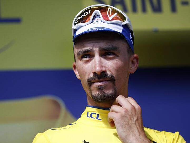 Fährt am 14. Juli im Gelben Trikot durch Frankreich: Julian Alaphilippe.