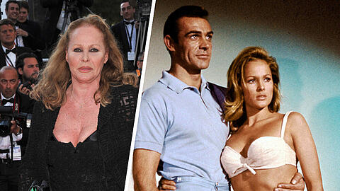 Ursula Andress gab an der Seite von Sean Connery das erste Bond-Girl.