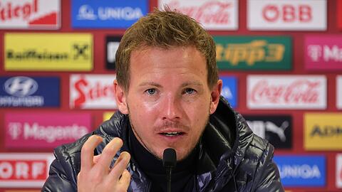 Deutschlands Bundestrainer Julian Nagelsmann fällt es schwer, optimistisch zu sein.