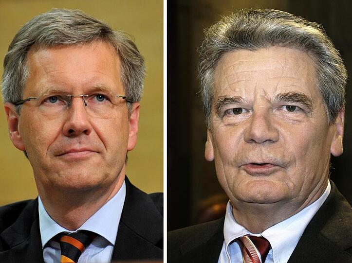 Christian Wulff (l) und Joachim Gauck : Wer wird der neue Bundespräsident?