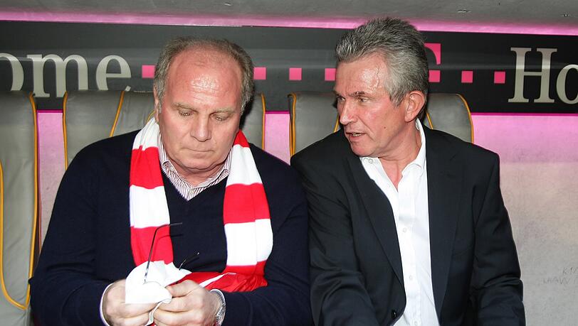 Die beiden verstehen sich: Uli Hoeneß und Jupp Heynckes. Die beiden verstehen sich: Uli Hoeneß und Jupp Heynckes.