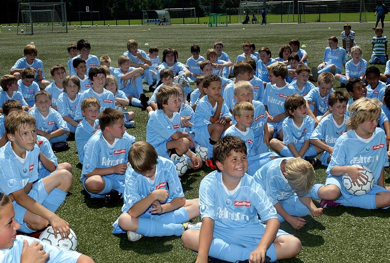 Am Vormittag wurden die Grundlagen trainiert &ndash; mal mit, mal ohne Ball. Die Bilder vom Fielmann-Camp beim TSV 1860