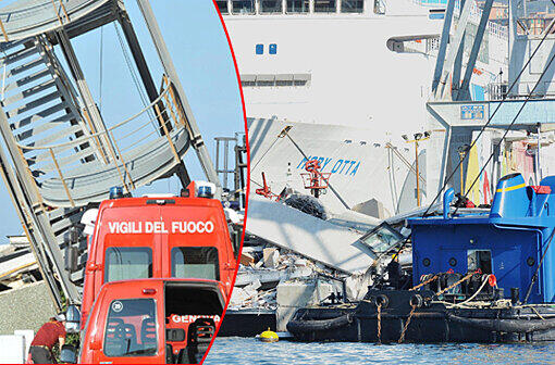 Der zusammenprall der "Jolly Nero" mit dem 54 Meter hohen Kontrollturm riss mindestens sieben Menschen in den Tod. Drei Hafenmitarbeiter werden noch vermisst.