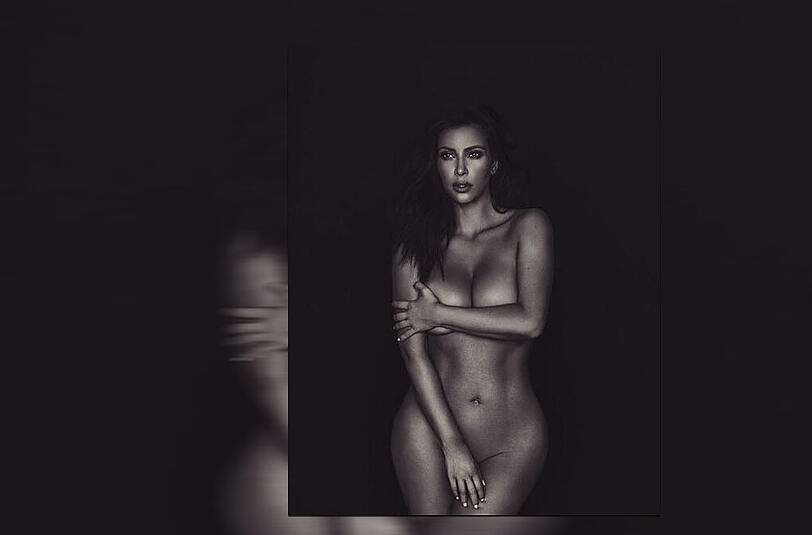 Sie ist die unangefochtene Königin der Nackt-Selfies: It-Girl Kim Kardashian.
