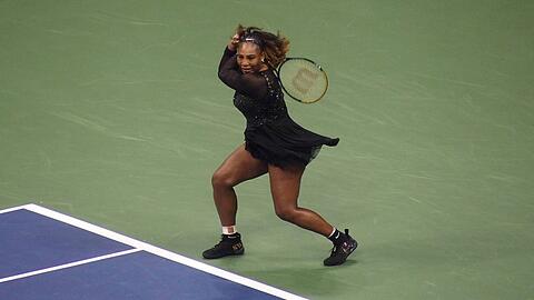 Serena Williams stand bei den US Open vermutlich zum letzten Mal als Profi auf dem Tennis-Court.