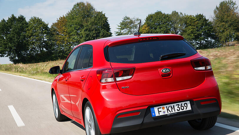 Stämmiges Heck: Solides Design ohne Schnörkel ist in der Kleinwagenklasse ein Erfolgsgarant. Stämmiges Heck: Solides Design ohne Schnörkel ist in der Kleinwagenklasse ein Erfolgsgarant.