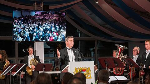 Markus Söder lädt zum Staatsempfang.
