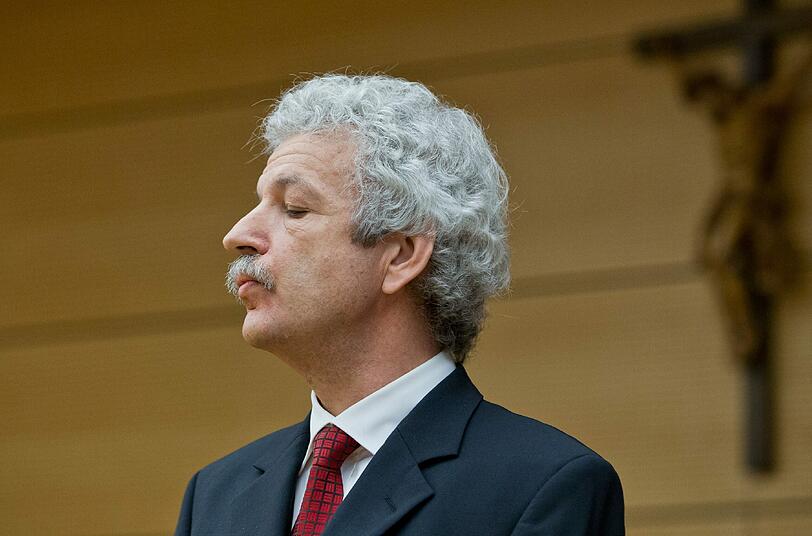 Vor Gericht: Bad Kissingens Ex-OB Karl Heinz Laudenbach.
