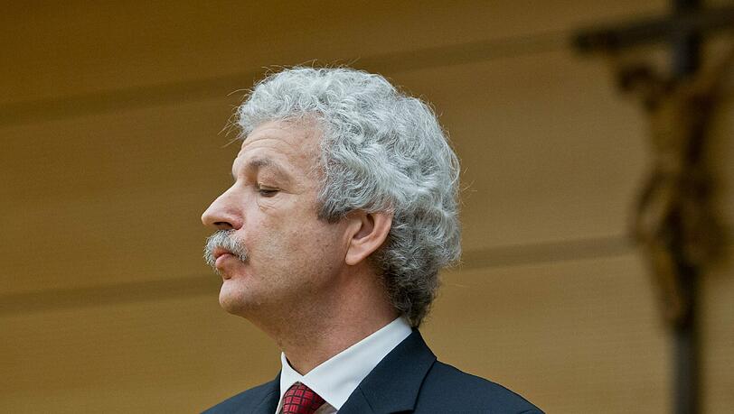 Vor Gericht: Bad Kissingens Ex-OB Karl Heinz Laudenbach.