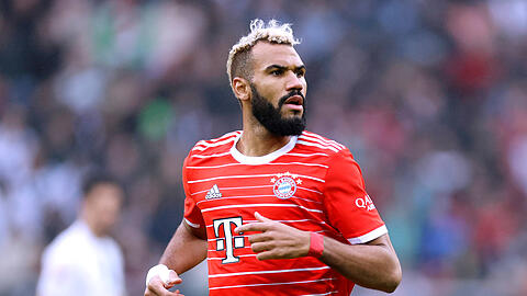 Traf in der Bundesliga gegen jede Mannschaft bis auf Union Berlin: Bayern-Stürmer Eric Maxim Choupo-Moting.