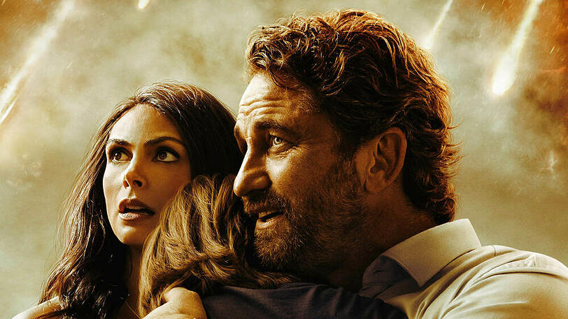 Morena Baccarin und Gerard Butler in "Greenland"