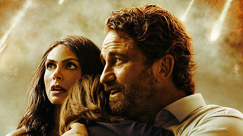 Morena Baccarin und Gerard Butler in "Greenland"