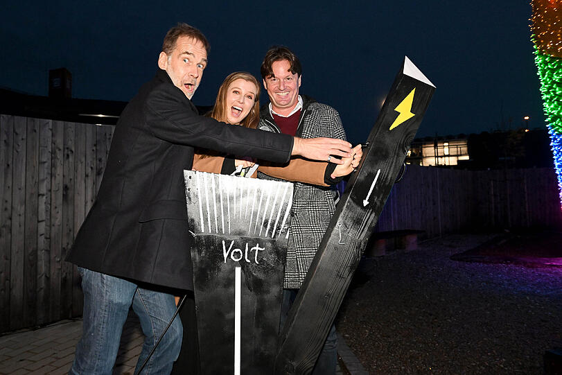 Johannes Mock-O'Hara, Nina Eichinger und Klaus Mark.