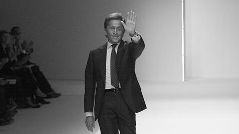 Der Modedesigner Valentino starb mit 93 Jahren.