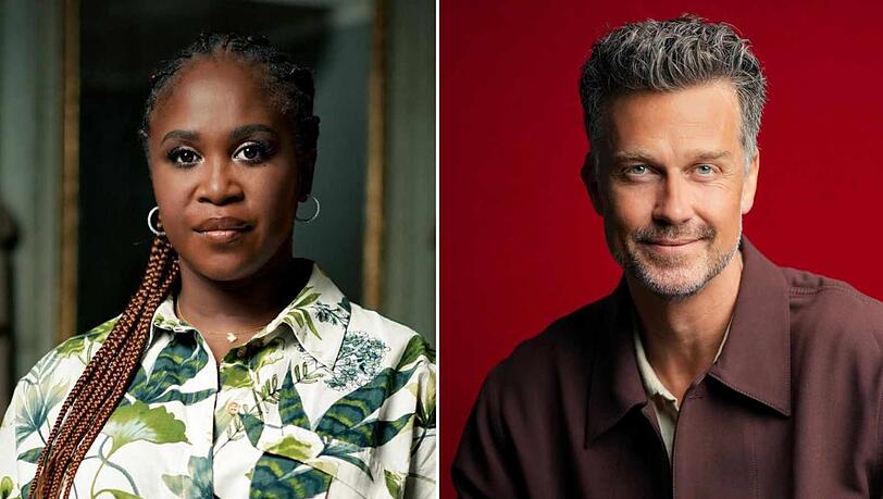 Motsi Mabuse und Wayne Carpendale geraten bei "Die Verräter" aneinander. Motsi Mabuse und Wayne Carpendale geraten bei "Die Verräter" aneinander.