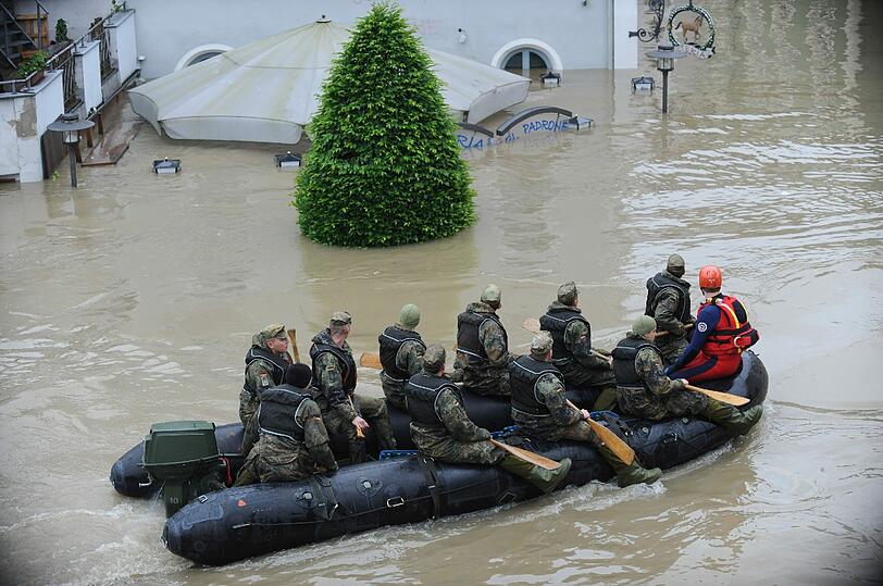 Das Jahrhundert-Hochwasser in Passau.
