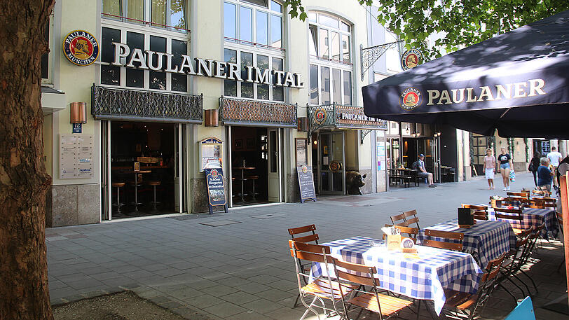 Top-Lage: Der Standort des Paulaner im Tal.