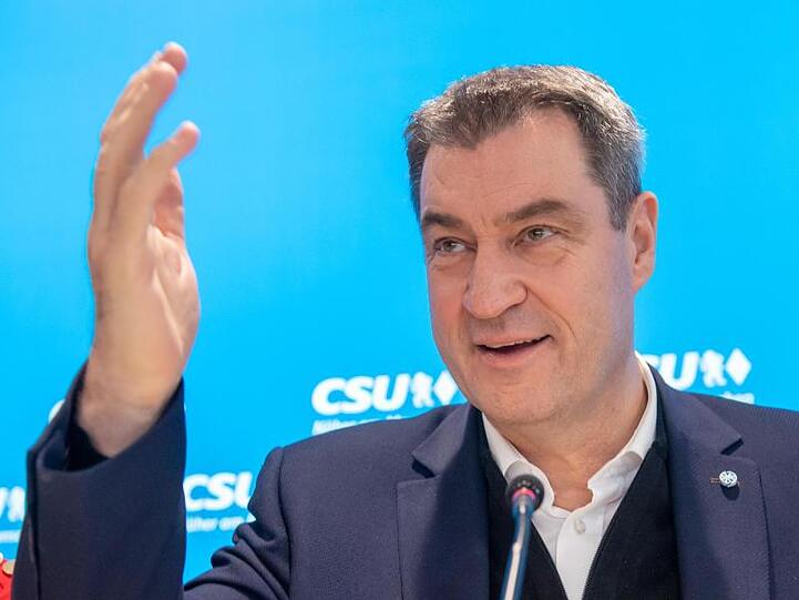 Markus Söder (CSU), Parteivorsitzender und Ministerpräsident von Bayern, auf einer Veranstaltung. Foto: Peter Kneffel/dpa