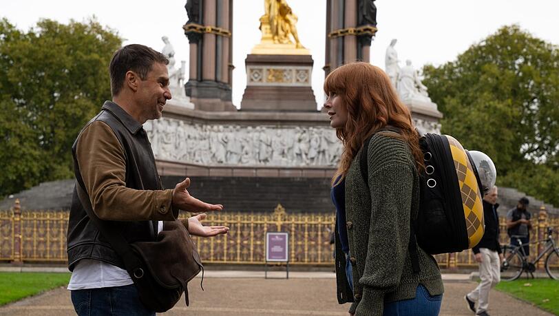 Aidan (Sam Rockwell) versucht die Autorin Elly (Bryce Dallas Howard) zu beschützen. Aidan (Sam Rockwell) versucht die Autorin Elly (Bryce Dallas Howard) zu beschützen.