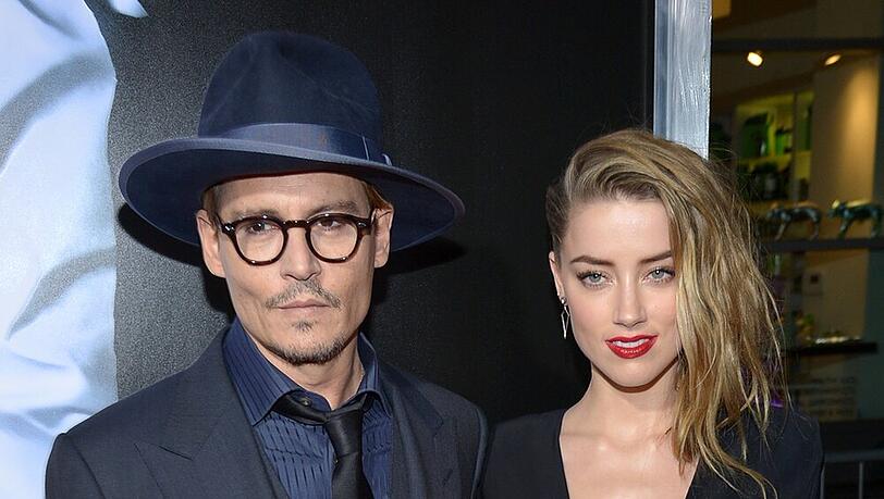 Johnny Depp und seine Verlobte Amber Heard Johnny Depp und seine Verlobte Amber Heard