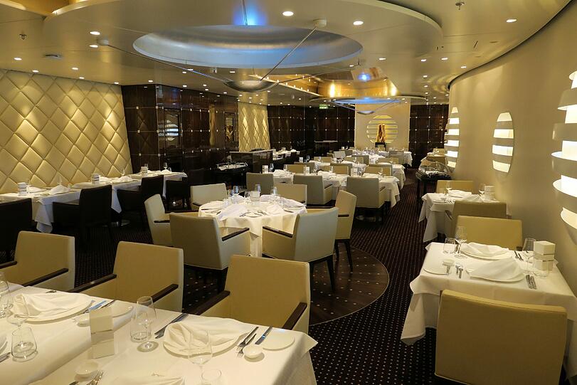 Nur wenig Veränderungen gibt es im Gourmet-Restaurant "Rossini".
