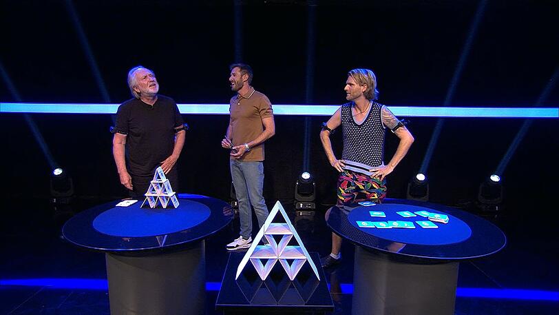 Beim Live Duell gegen Robin (re.) hat Jochim (li.) die Nase vorn.