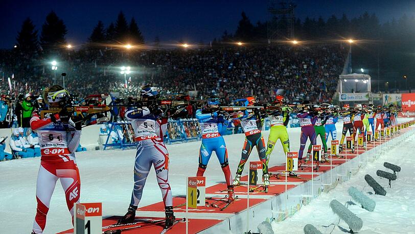 Die Biathlon-WM findet am Mittwoch in Nove Mesto statt.