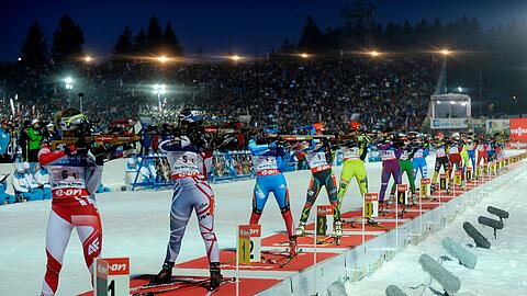 Die Biathlon-WM findet am Mittwoch in Nove Mesto statt.