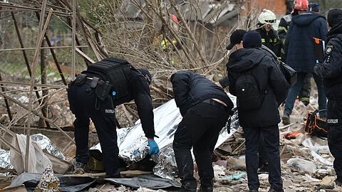 Russischer Nachtangriff trifft die Ukraine.